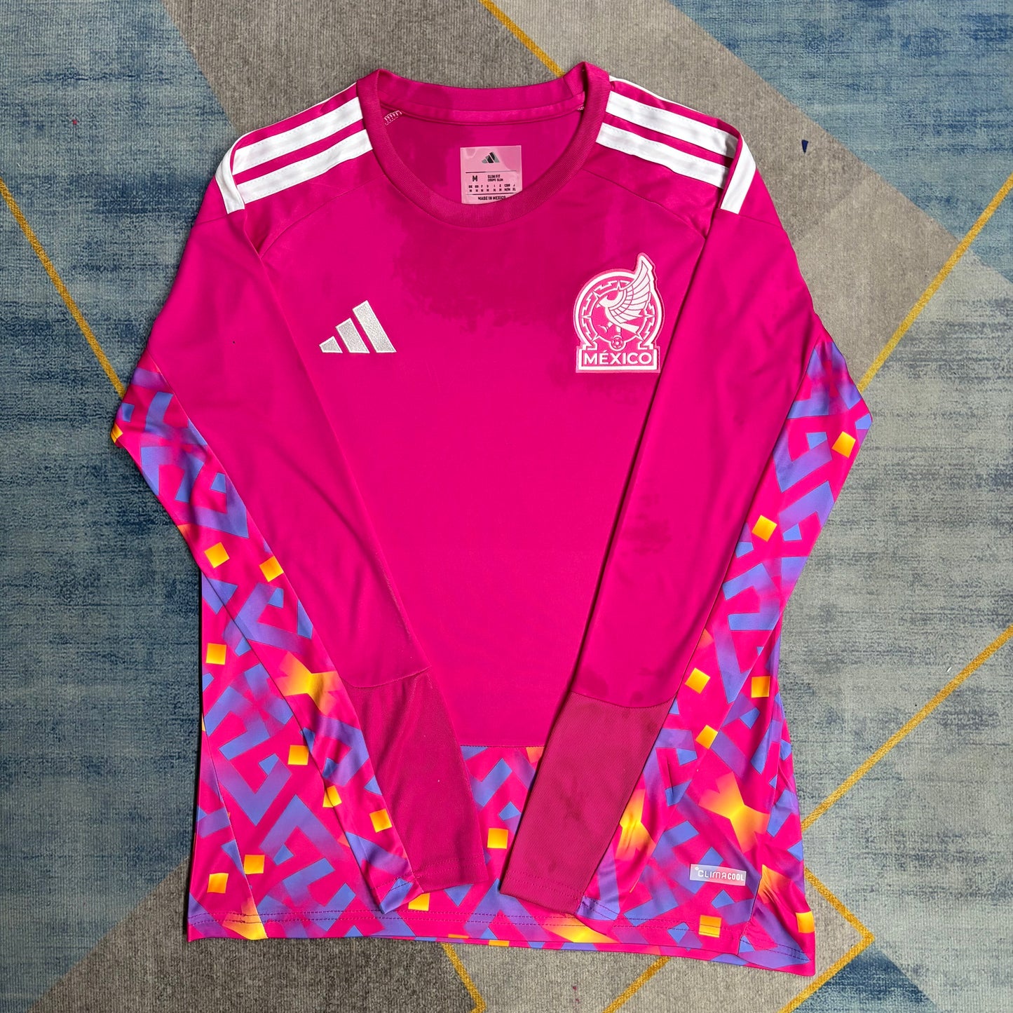 חולצה ארוכה מקסיקו ורודה