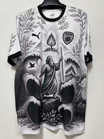 חולצת ספיישל נבחרת ישראל ים סוף צבע שחור