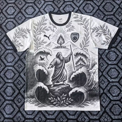 חולצת ספיישל נבחרת ישראל ים סוף צבע שחור