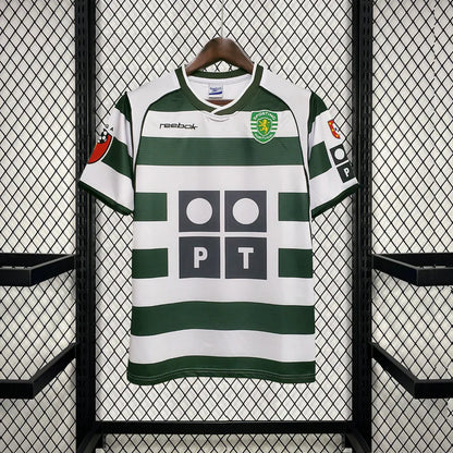 חולצת כדורגל ספורטינג ליסבון רטרו 2001-02