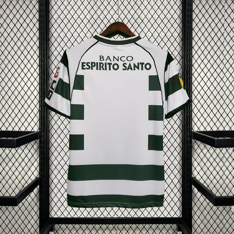 חולצת כדורגל ספורטינג ליסבון רטרו 2001-02