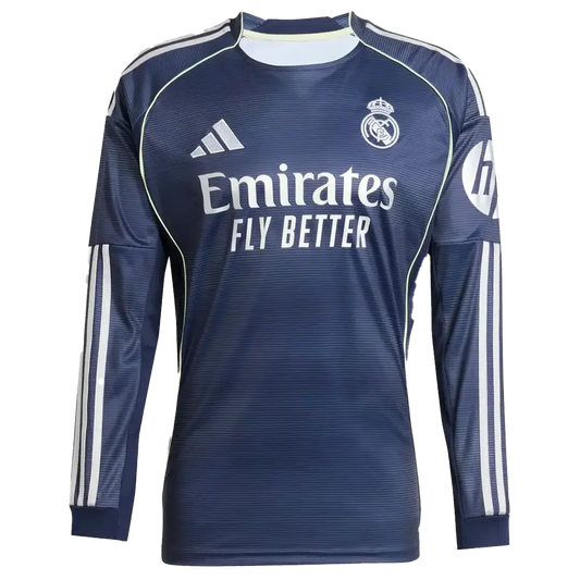 חולצת משחק ארוכה ריאל מדריד חוץ 25/26